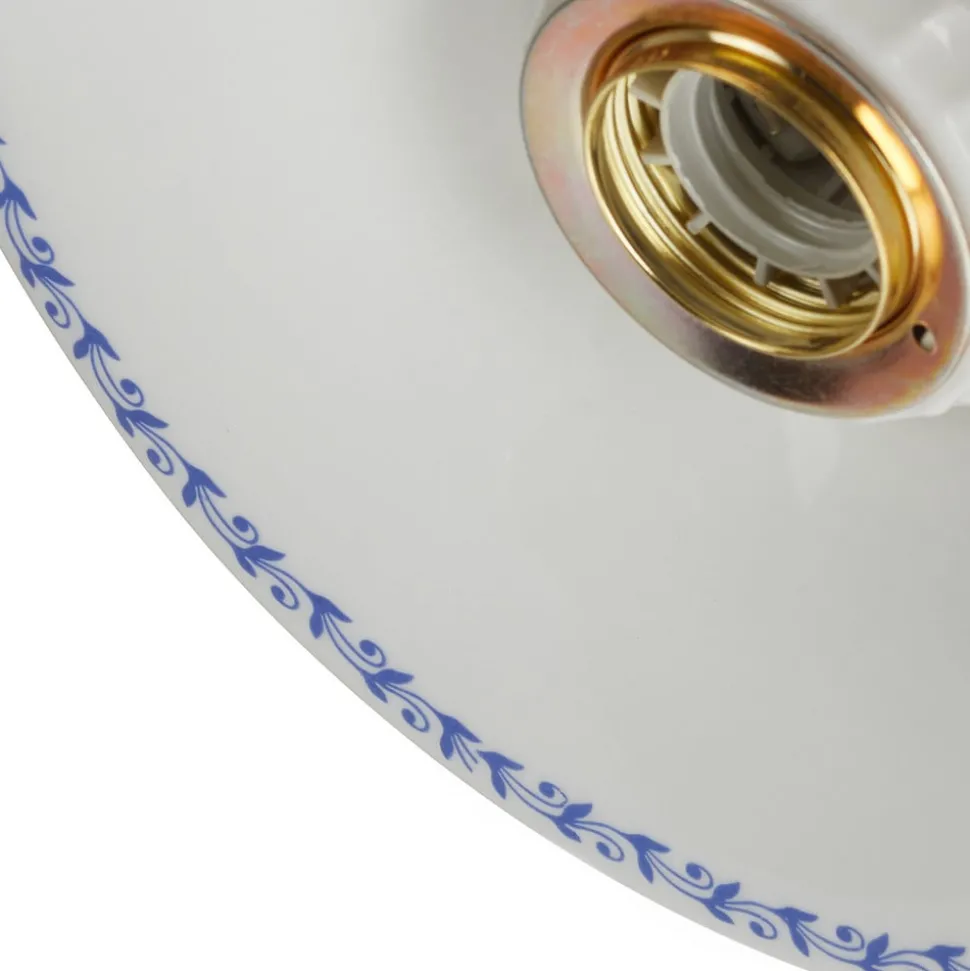 Mooie wandlamp IL PUNTI met keramieken kap