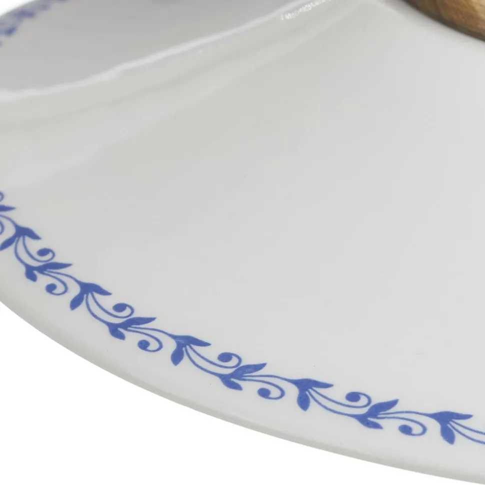 Mooie wandlamp IL PUNTI met keramieken kap