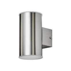 Morena - roestvrij stalen buitenwandlamp met LED's