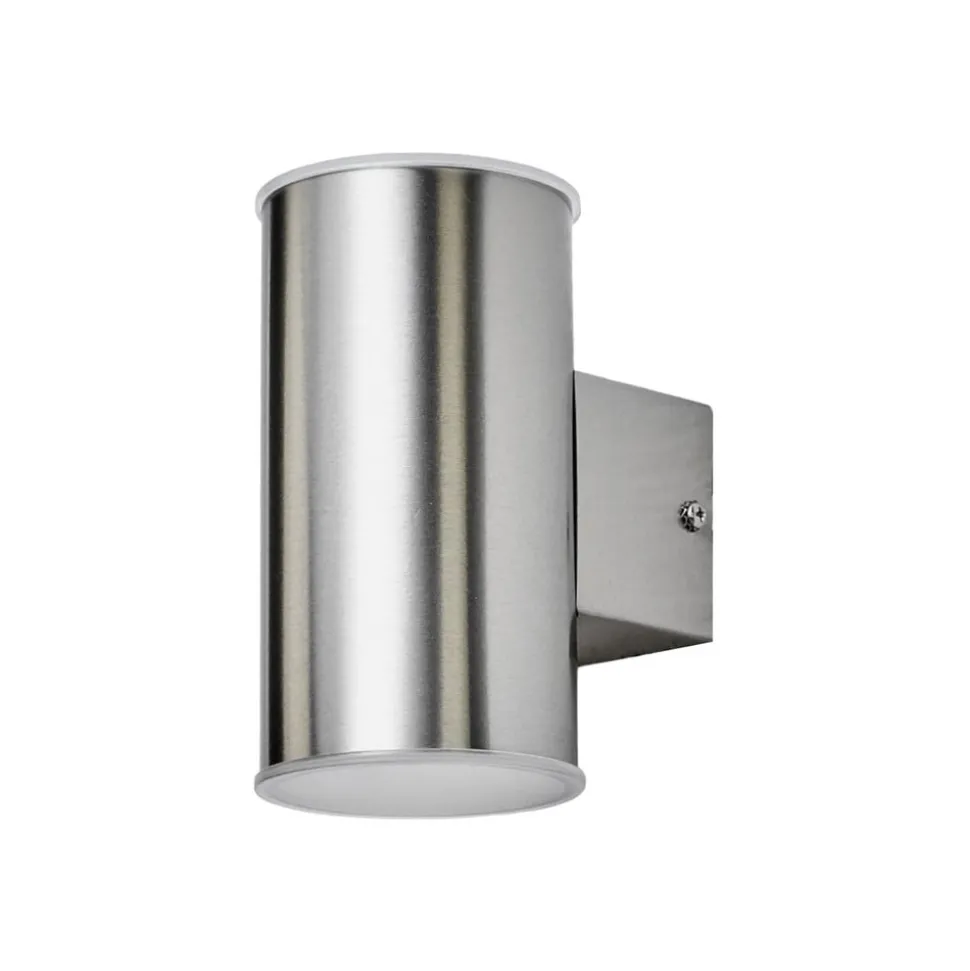 Morena - roestvrij stalen buitenwandlamp met LED's