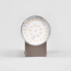 Morena - roestvrij stalen buitenwandlamp met LED's