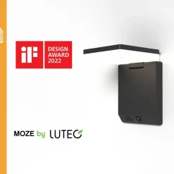 Moze LED solar wandlamp, verstelbaar met sensor