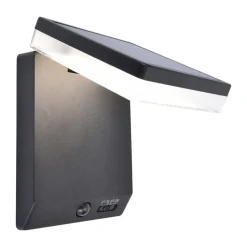 Moze LED solar wandlamp, verstelbaar met sensor