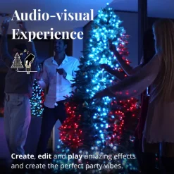 Muzieksensor voor twinkly, USB, zwart