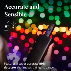 Muzieksensor voor twinkly, USB, zwart