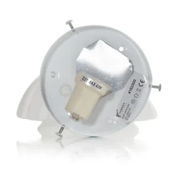 Mydi wandlamp van glas, wit gesatineerd