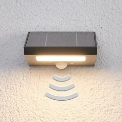 Naar onder schijnende Solar-buitenwandlamp Felin