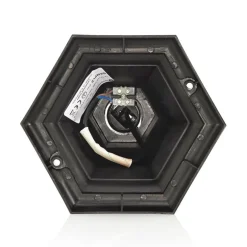 Nadesha sokkellamp, geborsteld goud