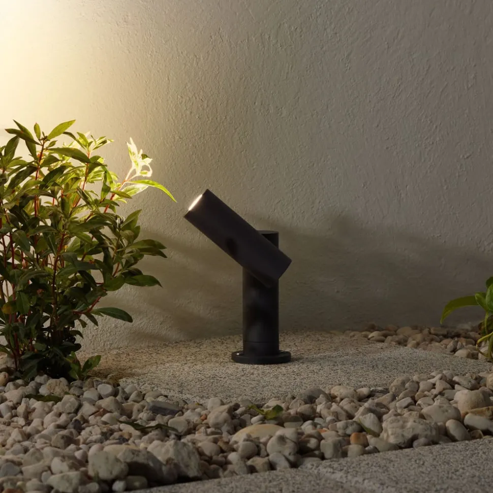 Narea LED sokkellamp, verstelbaar, 14 cm