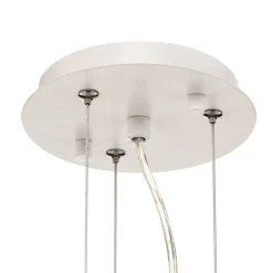 Narisa LED hanglamp 5xG9, Ø47cm, wit