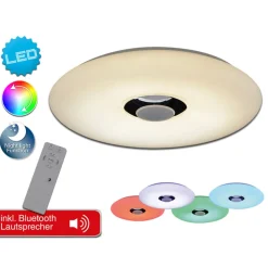 Nashville - LED plafondlamp RGBW met luidspreker