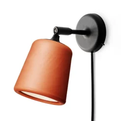 New Works Material Original wandlamp, terracotta