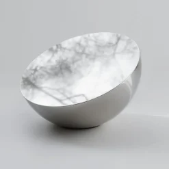 New Works tafelspiegel Aura, Ø 13 cm, roestvrij staal, gepolijst