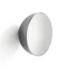 New Works wandspiegel Aura Small, Ø 10 cm, roestvrij staal