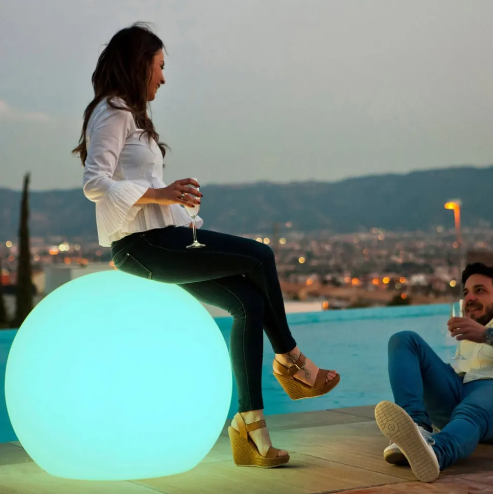 Newgarden Buly LED lamp op zonne-energie IP65, Ø 80cm