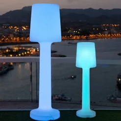 Newgarden Carmen vloerlamp met oplaadbare batterij, hoogte 165 cm