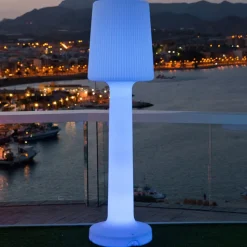 Newgarden Carmen vloerlamp met oplaadbare batterij, hoogte 110 cm