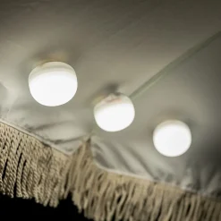 Newgarden Cherry Mini LED oplaadbare lamp set van 3 wit