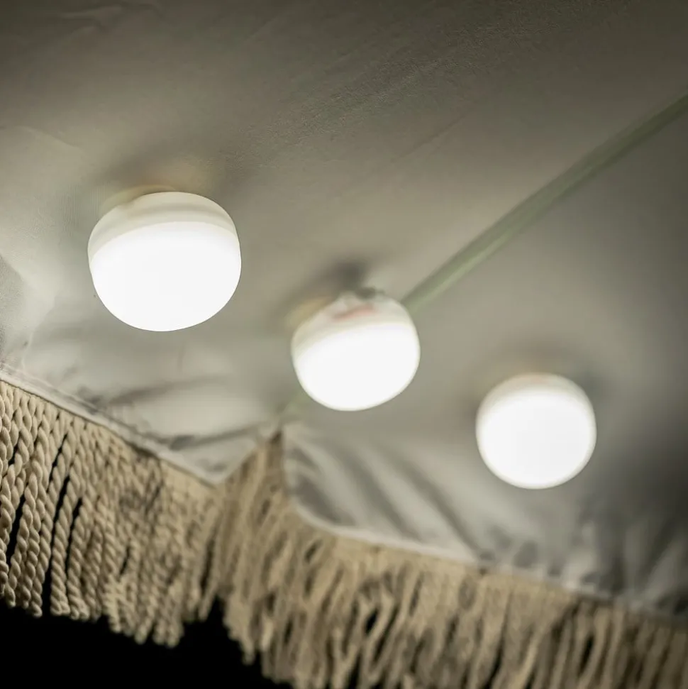 Newgarden Cherry Mini LED oplaadbare lamp set van 3 wit