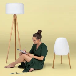 Newgarden Chloe LED vloerlamp solar + accu