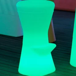 Newgarden Corfu LED barkruk met oplaadbare batterij op zonne+