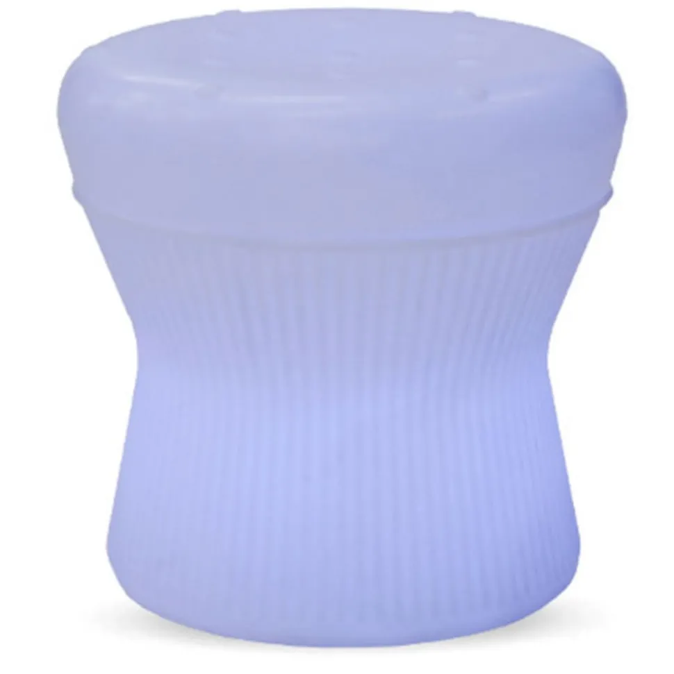 Newgarden Corfu LED solar kruk, 37 cm, oplaadbare batterij,