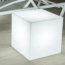 Newgarden Cuby LED lamp op zonne-energie, 40 x 40 cm