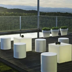 Newgarden Cuby LED lamp op zonne-energie, 40 x 40 cm