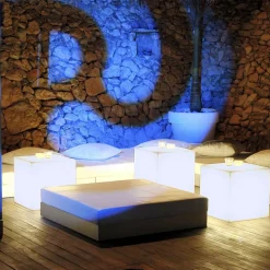 Newgarden Cuby LED sfeerlamp met snoer, 40x40cm