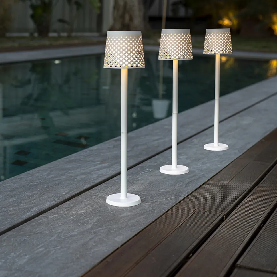 Newgarden Greta LED lamp op zonne-energie, wit