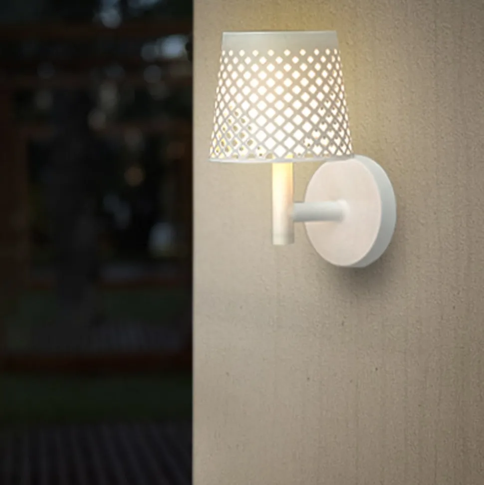 Newgarden Greta LED lamp op zonne-energie, wit