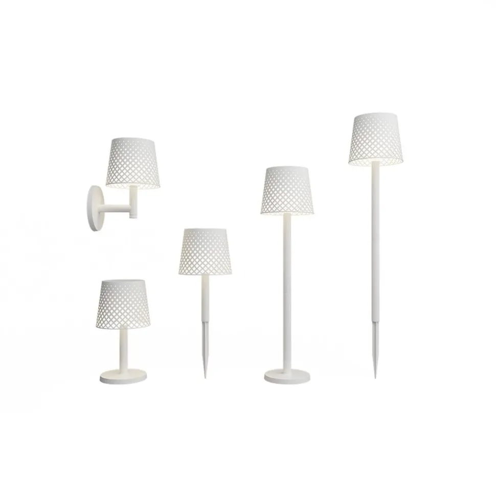 Newgarden Greta LED lamp op zonne-energie, wit