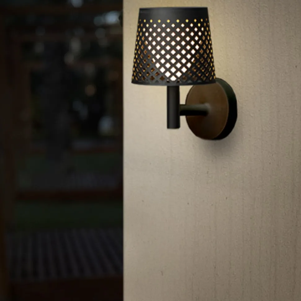 Newgarden Greta LED lamp op zonne-energie, zwart