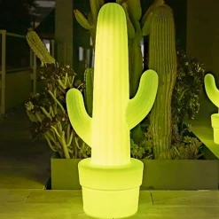 Newgarden Kaktus vloerlamp, limoengroen