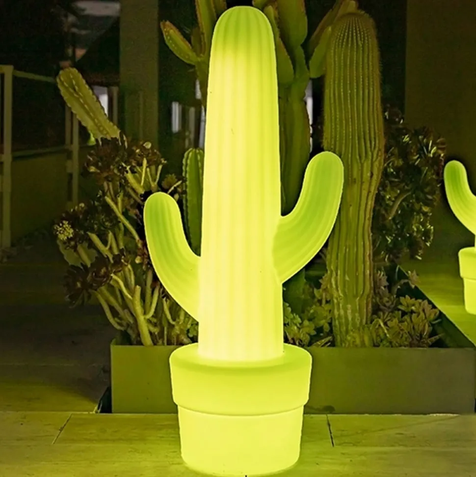 Newgarden Kaktus vloerlamp, limoengroen