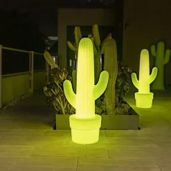 Newgarden Kaktus vloerlamp, limoengroen