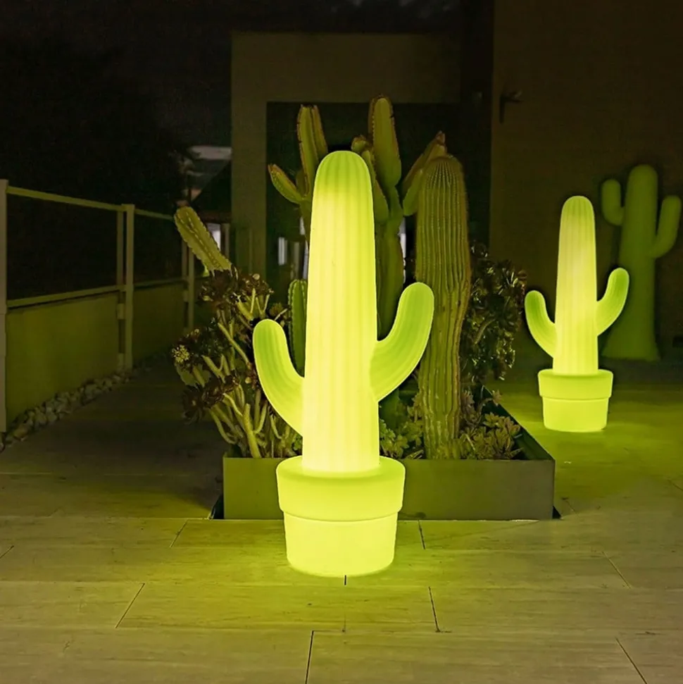 Newgarden Kaktus vloerlamp, limoengroen
