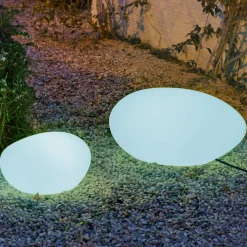 Newgarden lamp op zonne-energie Petra met oplaadkabel, 40 cm