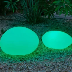 Newgarden lamp op zonne-energie Petra met oplaadkabel, 40 cm