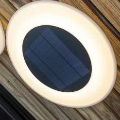 Newgarden LED LED wandlamp op zonne-energie, Ø 27 cm