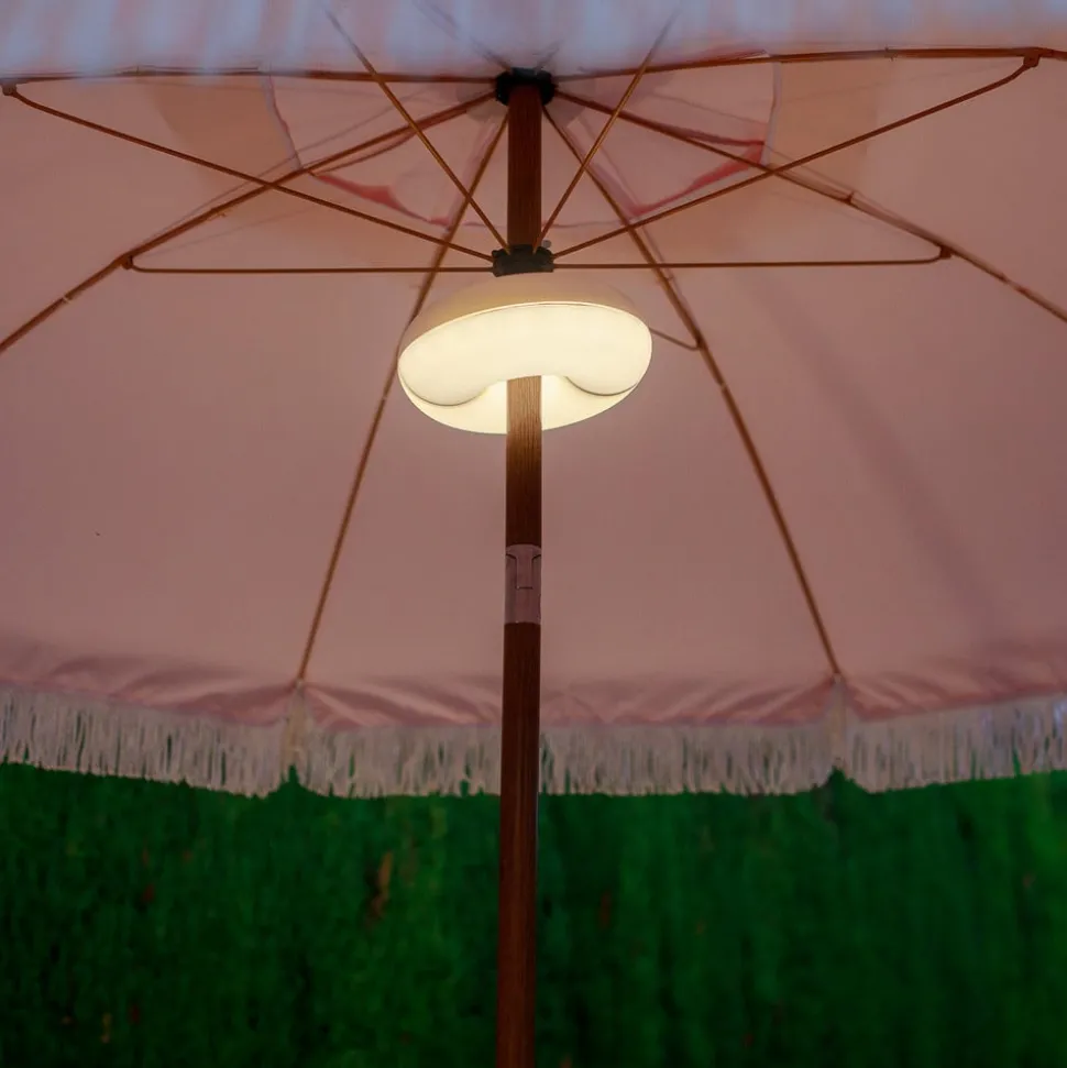 Newgarden LED oplaadbaar licht Lima, IP54, RGBW, zonneschermen