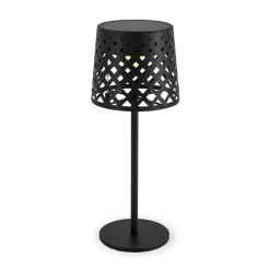 Newgarden LED tafellamp Gretita, zwart, metaal