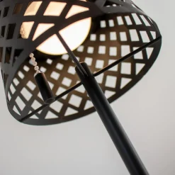 Newgarden LED tafellamp Gretita, zwart, metaal