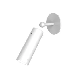 Newgarden LED wandlamp Roll 4, wit, draaibaar