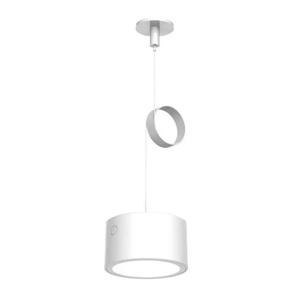 Newgarden LED wandlamp Roll 8, wit, draaibaar