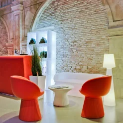 Newgarden Lola LED vloerlamp, oplaadbare batterij, hoogte 110 cm