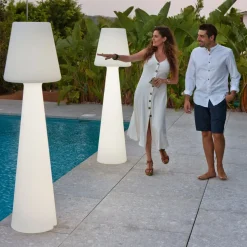 Newgarden Lola LED vloerlamp accu, hoogte 165 cm