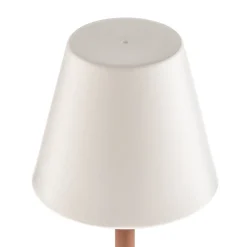 Newgarden Lola Slim LED tafellamp accu, roségoud