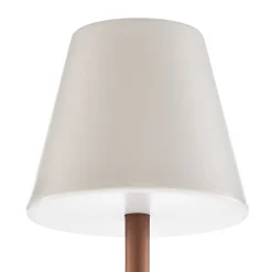 Newgarden Lola Slim LED tafellamp accu, roségoud