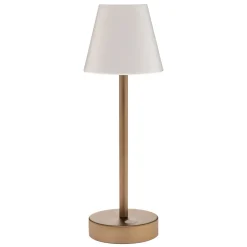 Newgarden Lola Slim LED tafellamp accu, messing